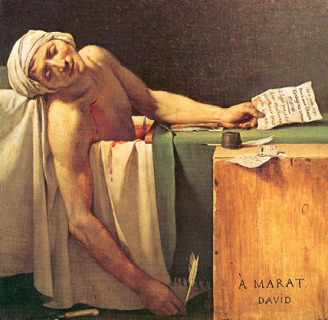 Death_Of_Marat by David 1793